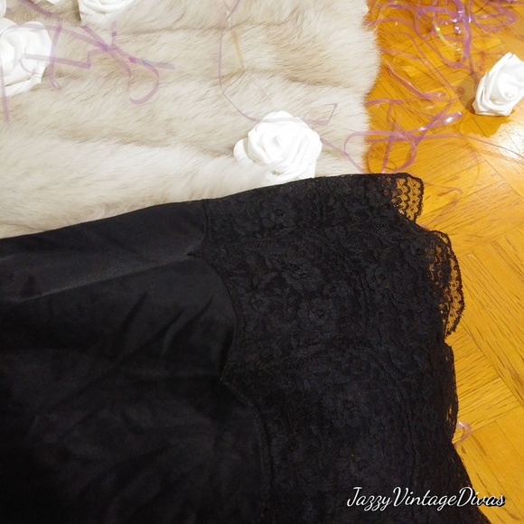 Van Raalte Suavette Black Half Slip Size Medium - Picture 2 of 3